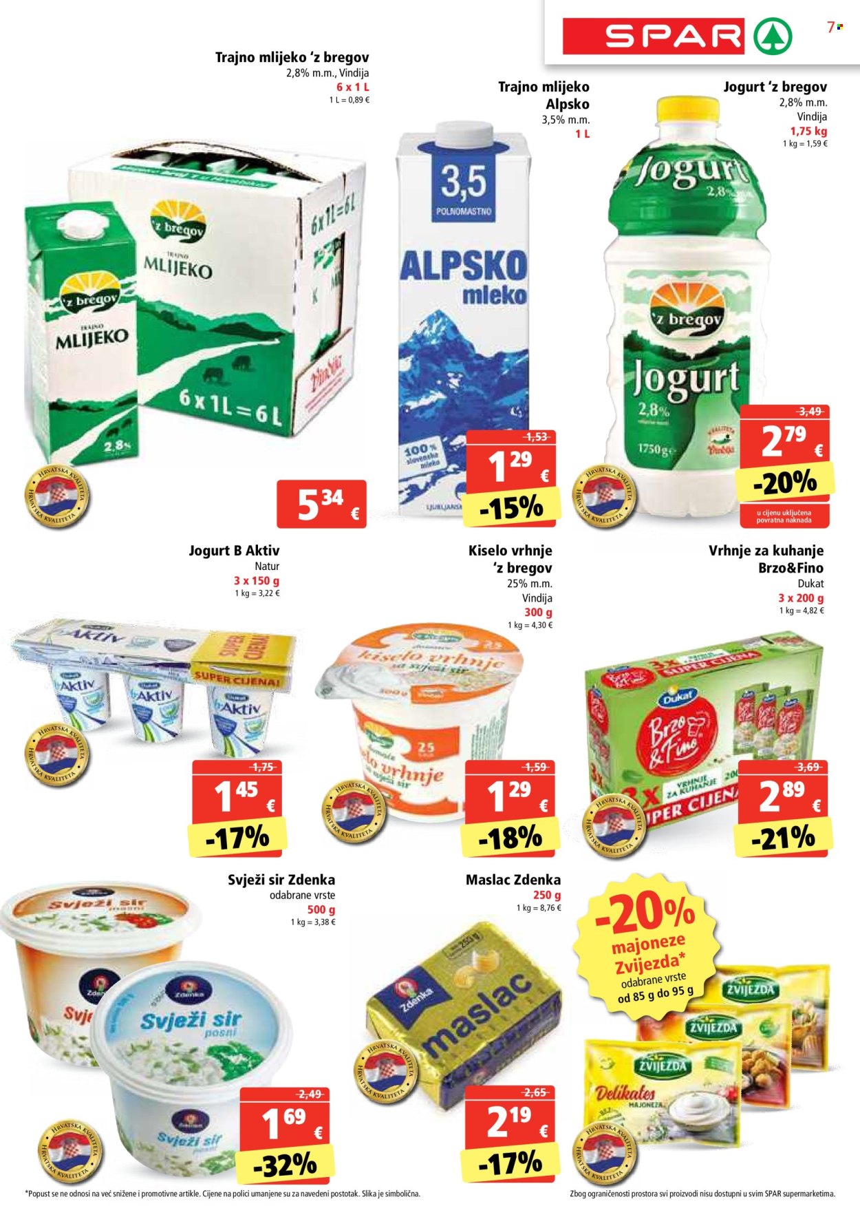SPAR katalog - 31.01.2024. - 06.02.2024. Stranica 7
