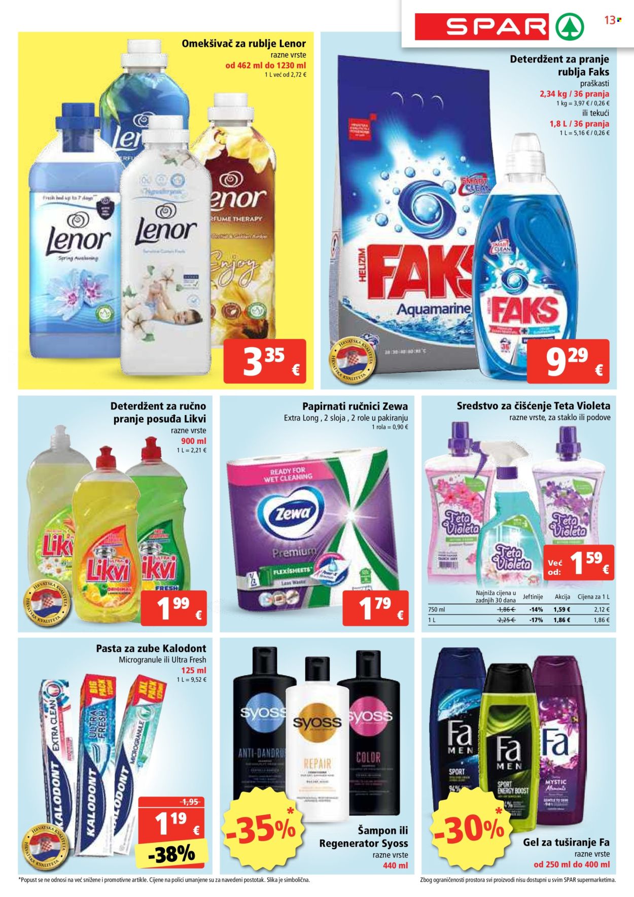 SPAR katalog - 31.01.2024. - 06.02.2024. Stranica 13