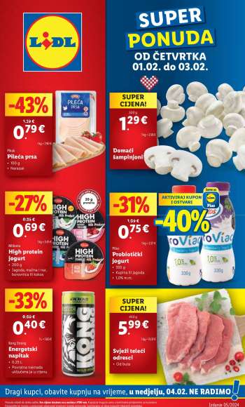 Lidl katalog - 01.02.2024. - 03.02.2024.