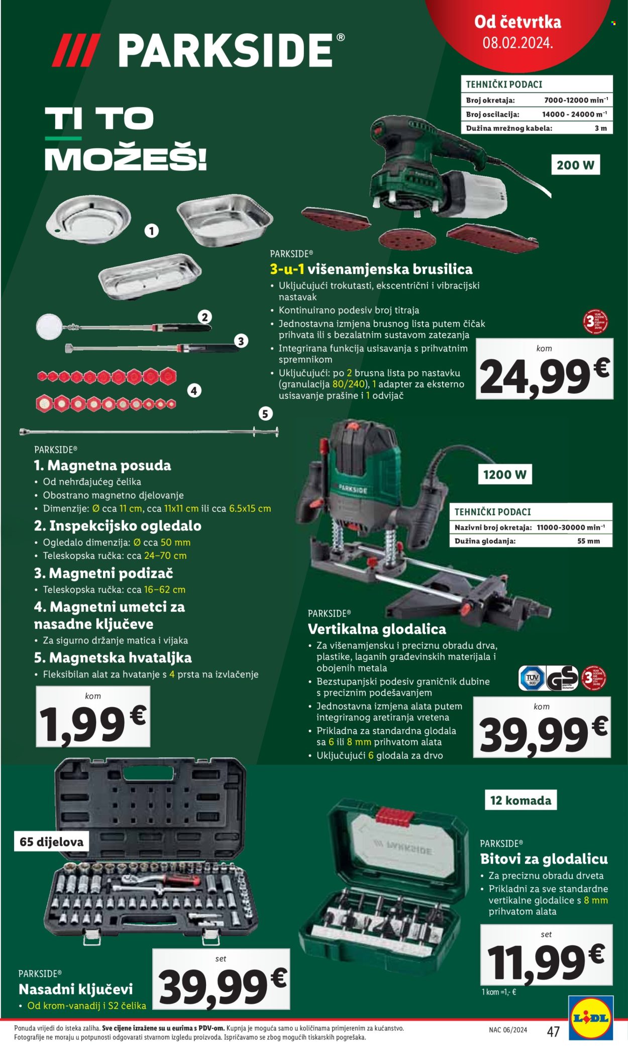 Lidl katalog - 05.02.2024. - 10.02.2024. Stranica 47
