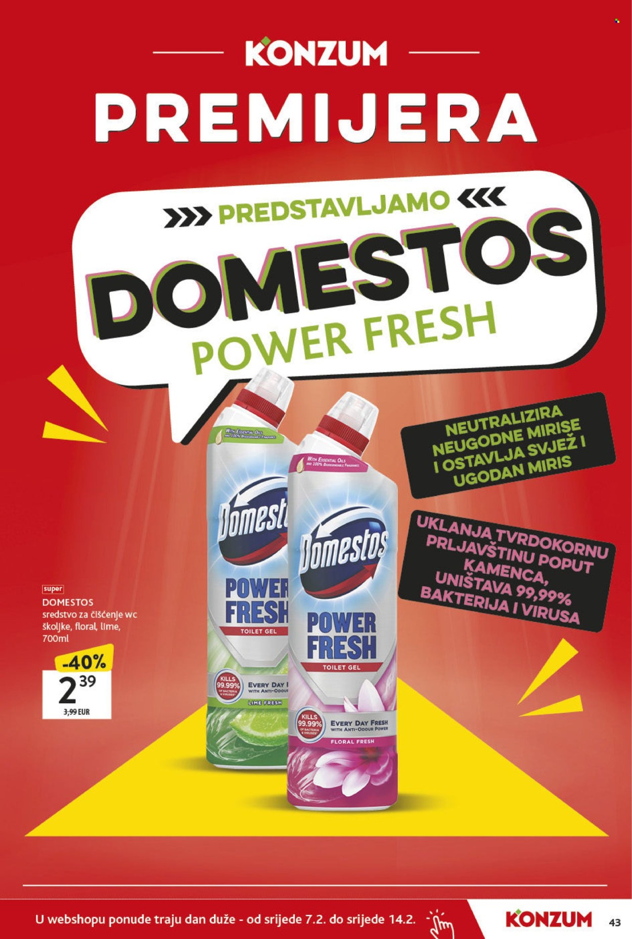 Konzum katalog - 08.02.2024. - 14.02.2024. Stranica 43