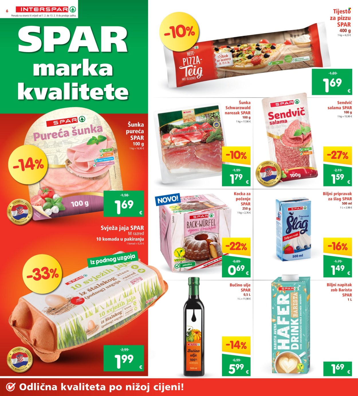 INTERSPAR katalog - 07.02.2024. - 13.02.2024. Stranica 6