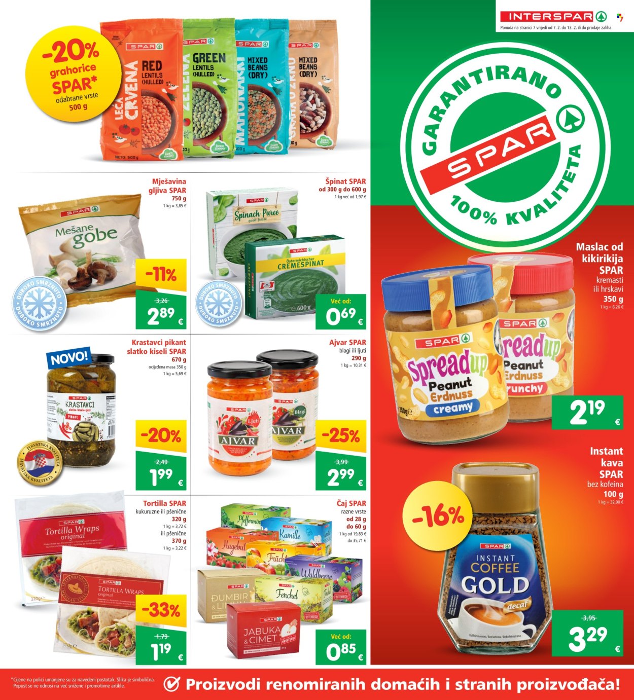 INTERSPAR katalog - 07.02.2024. - 13.02.2024. Stranica 7