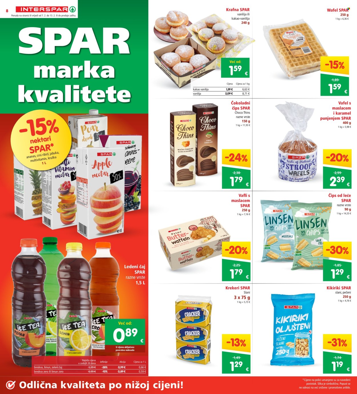 INTERSPAR katalog - 07.02.2024. - 13.02.2024. Stranica 8