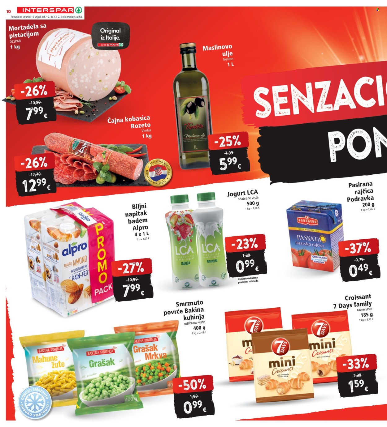 INTERSPAR katalog - 07.02.2024. - 13.02.2024. Stranica 10