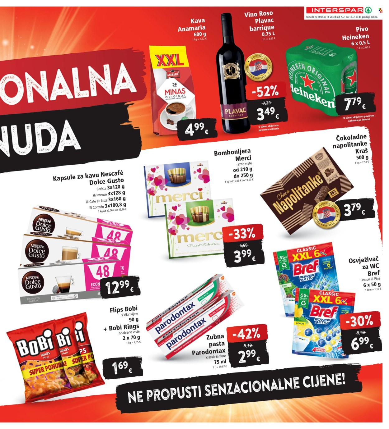 INTERSPAR katalog - 07.02.2024. - 13.02.2024. Stranica 11