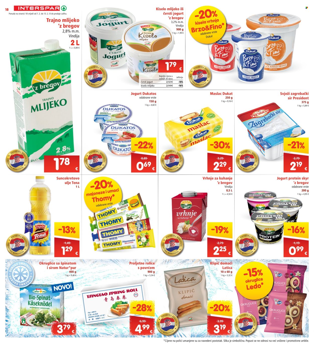 INTERSPAR katalog - 07.02.2024. - 13.02.2024. Stranica 18