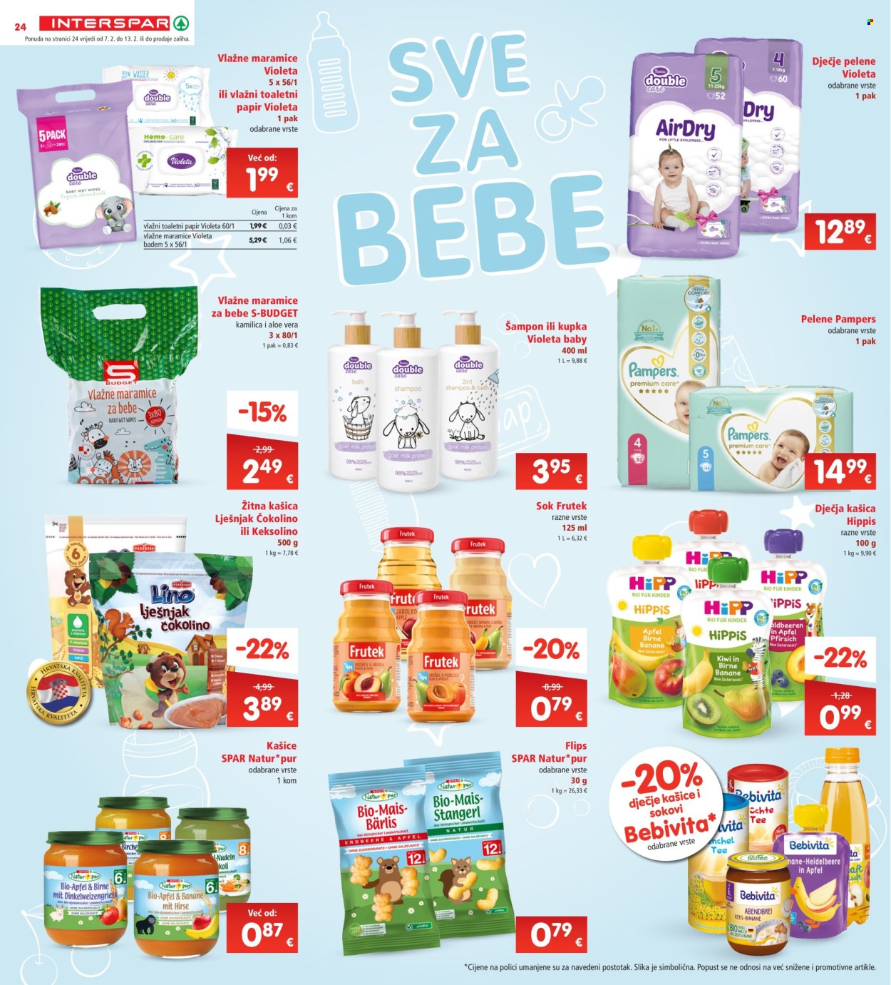INTERSPAR katalog - 07.02.2024. - 13.02.2024. Stranica 24