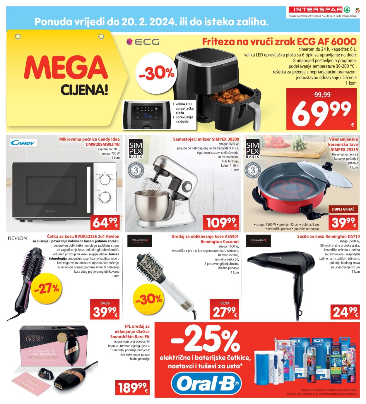 INTERSPAR katalog - 07.02.2024. - 13.02.2024. Stranica 29