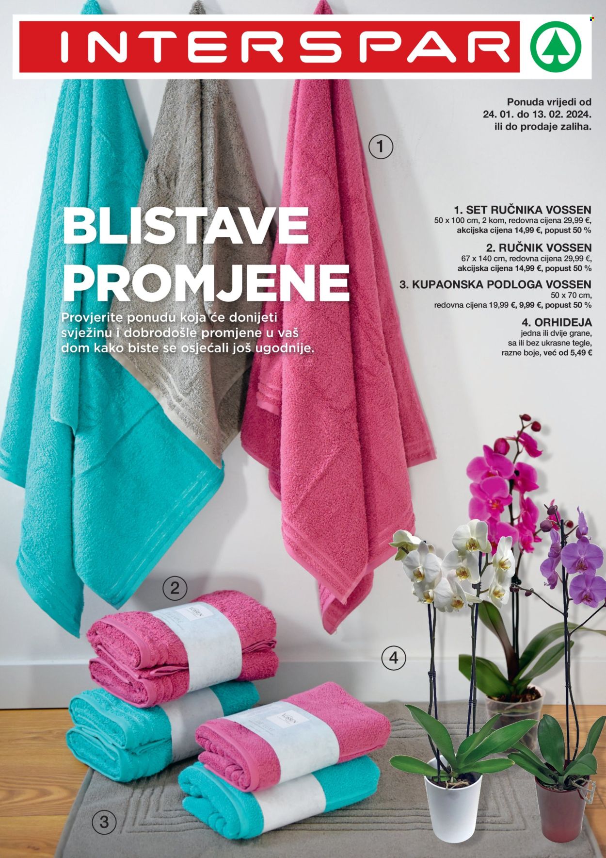 INTERSPAR katalog - 24.01.2024. - 13.02.2024. Stranica 1
