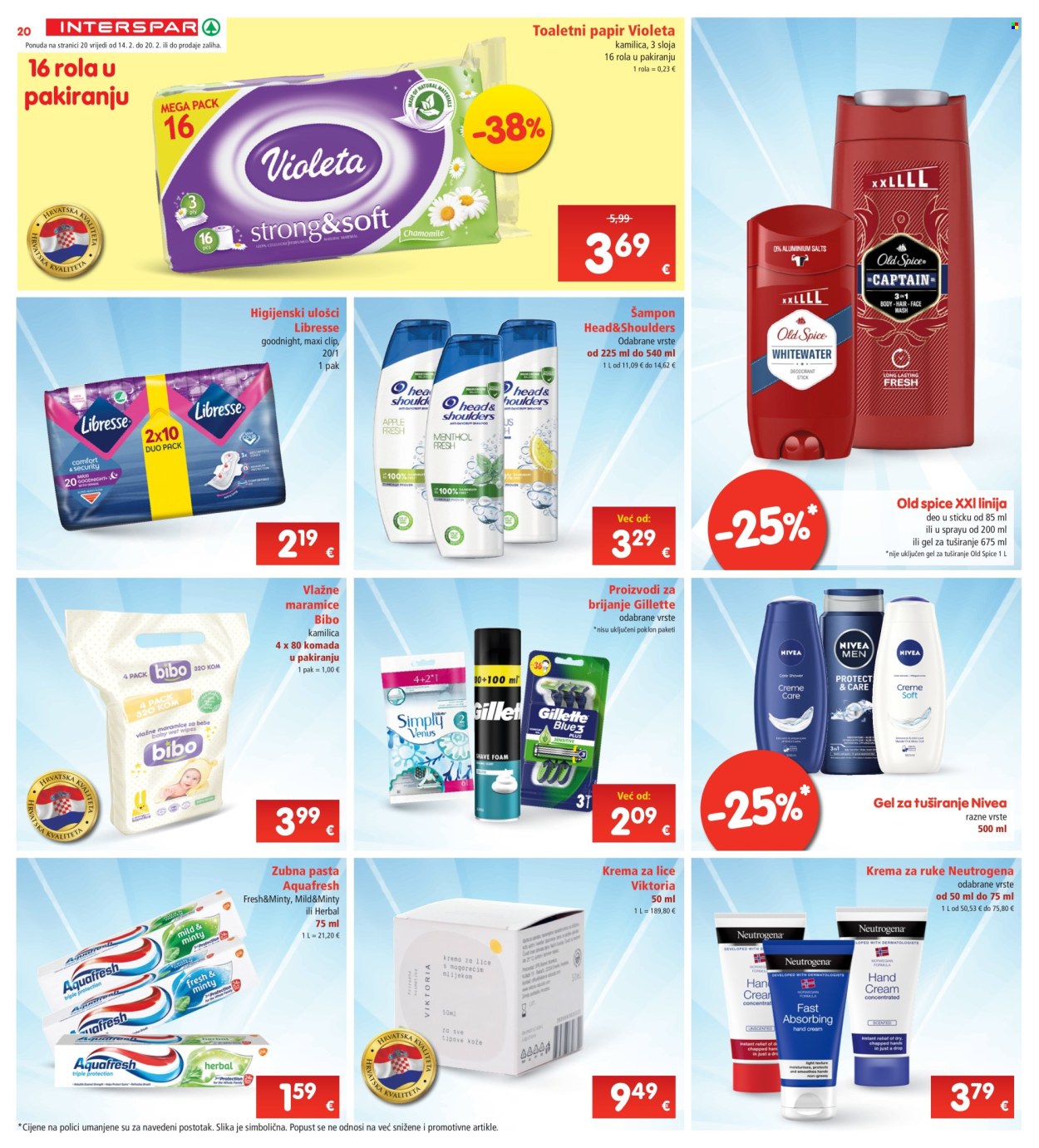 INTERSPAR katalog - 14.02.2024. - 20.02.2024. Stranica 20