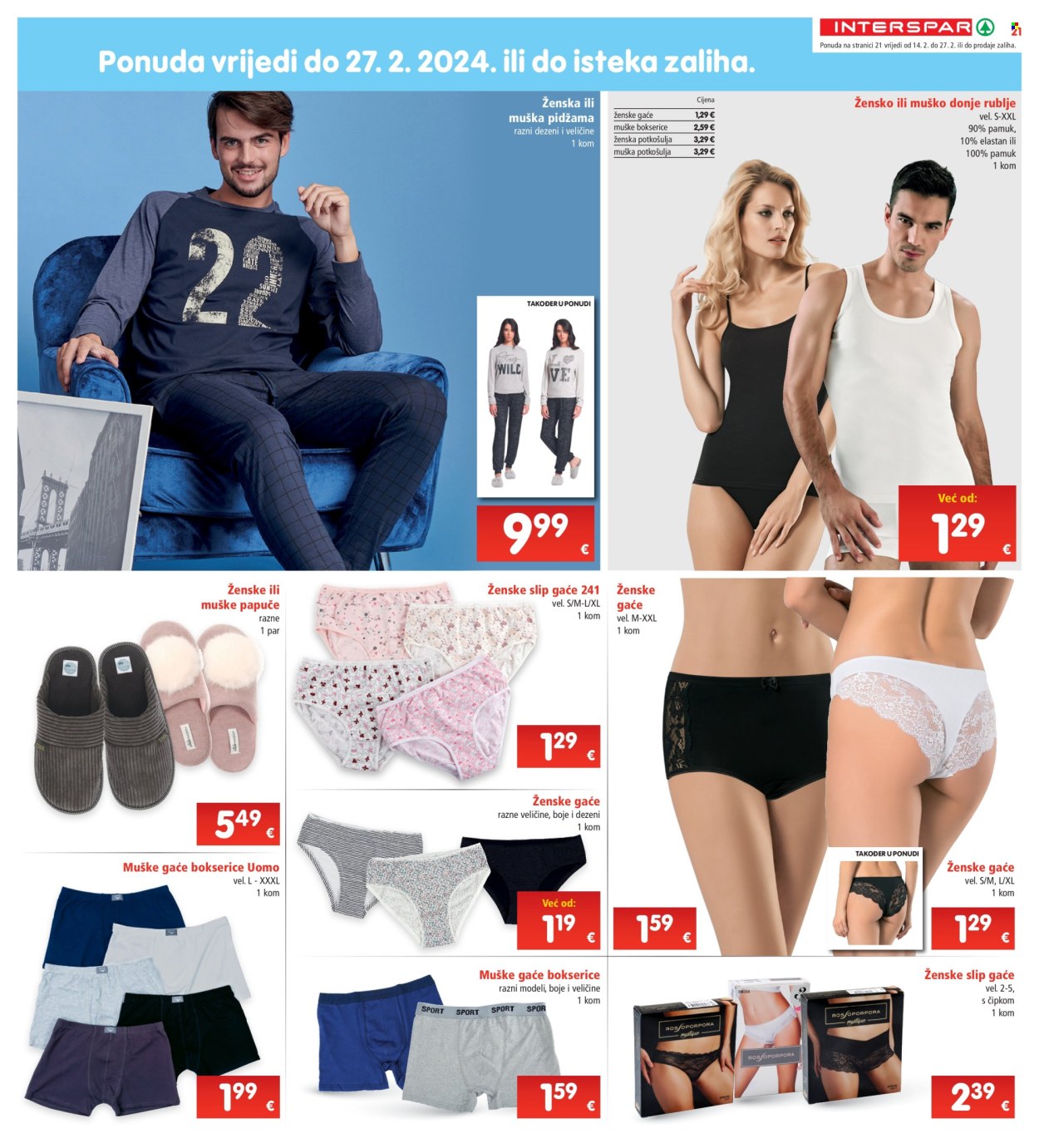 INTERSPAR katalog - 14.02.2024. - 20.02.2024. Stranica 21
