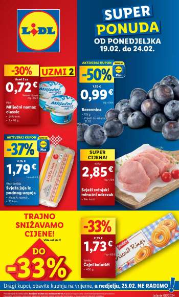 Lidl katalog - 19.02.2024. - 24.02.2024.