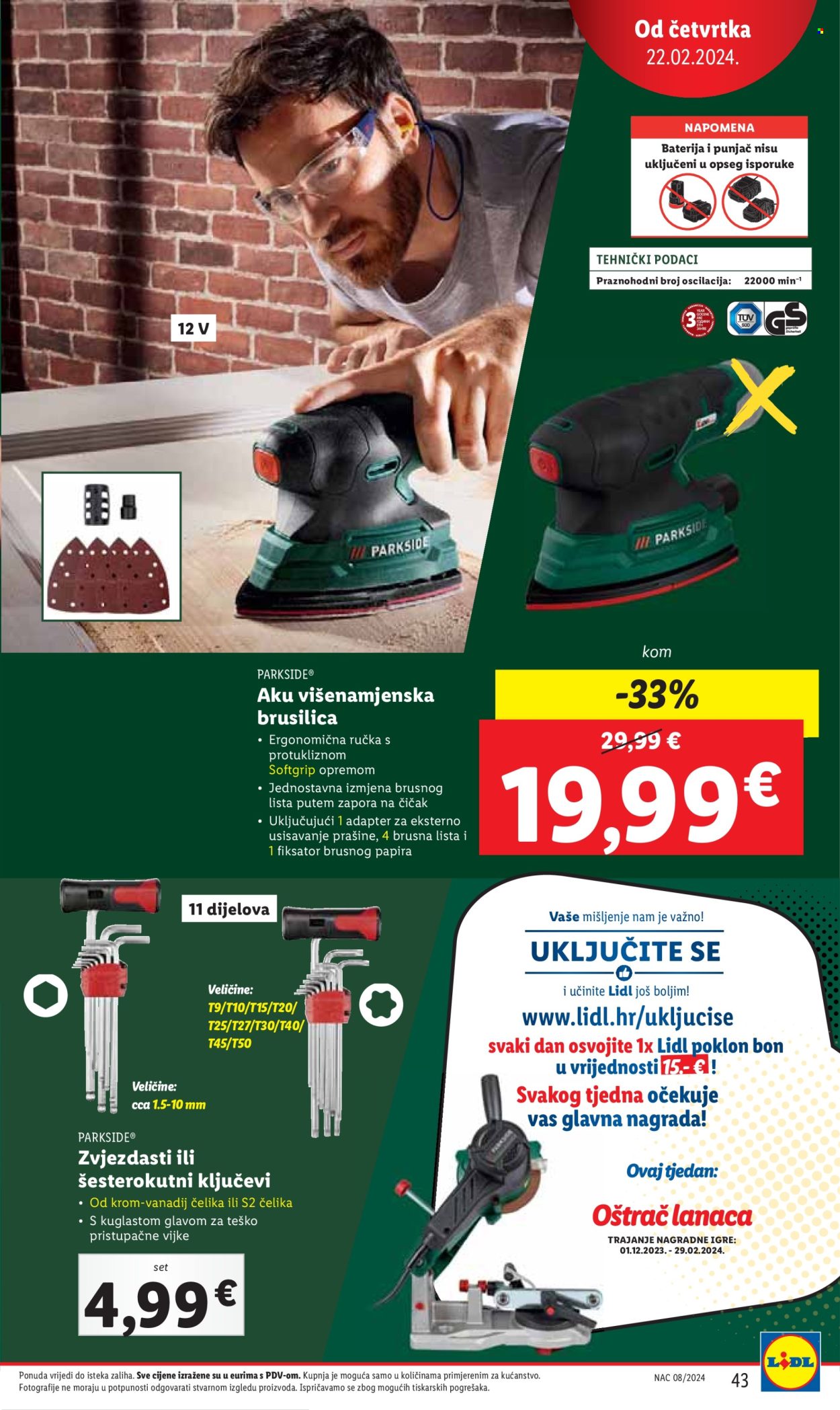 Lidl katalog - 19.02.2024. - 24.02.2024. Stranica 43