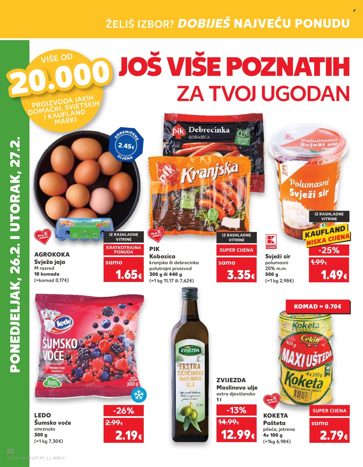 Kaufland katalog - 21.02.2024. - 27.02.2024. Stranica 52