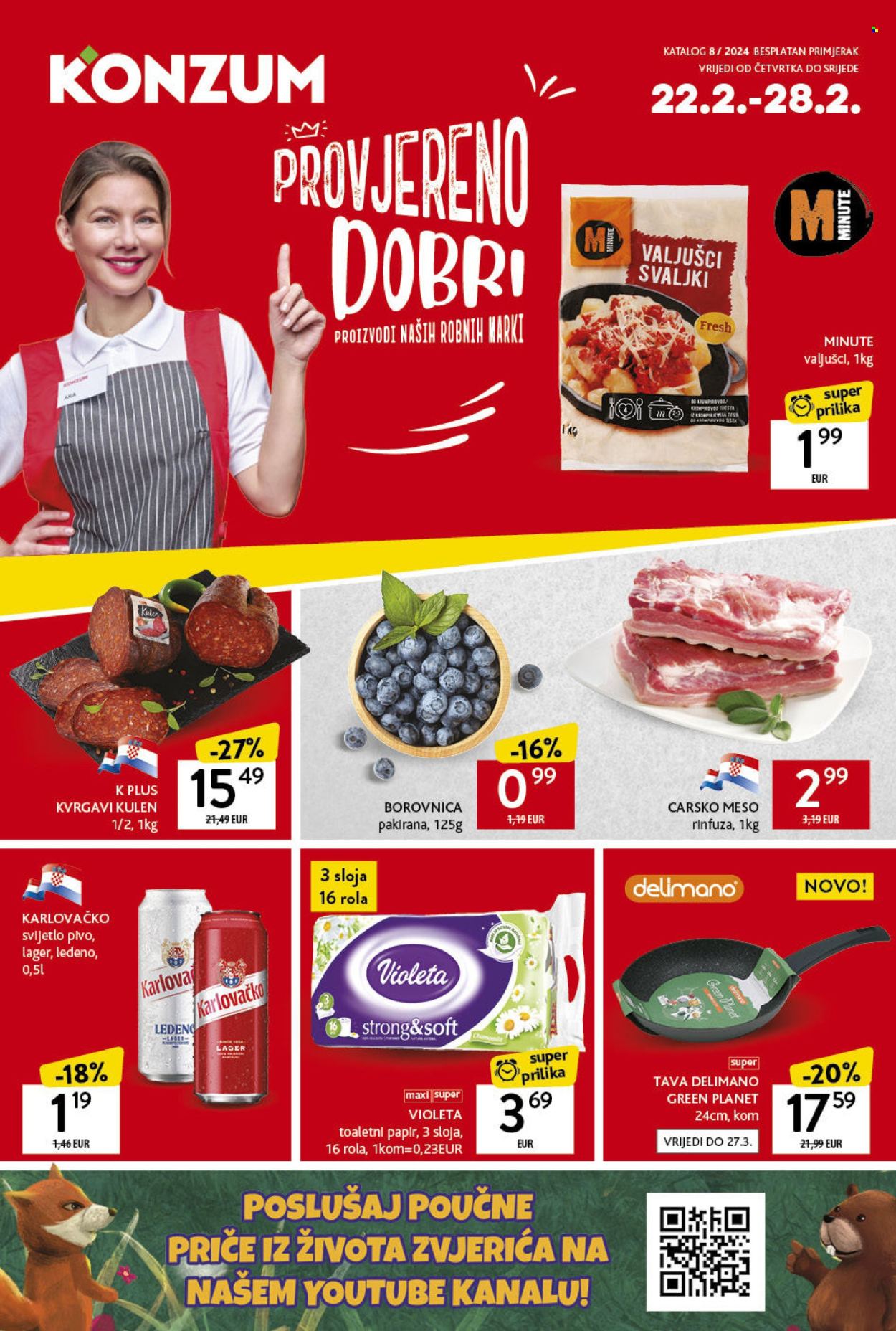 Konzum katalog - 22.02.2024. - 28.02.2024. Stranica 1