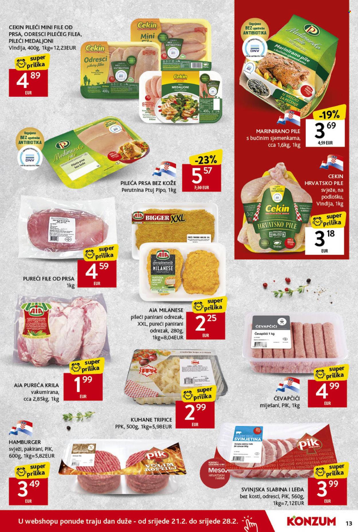 Konzum katalog - 22.02.2024. - 28.02.2024. Stranica 13
