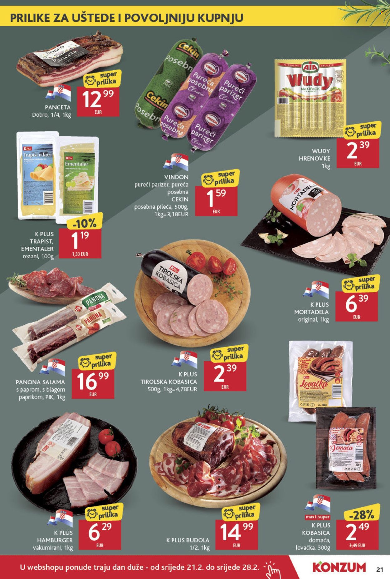 Konzum katalog - 22.02.2024. - 28.02.2024. Stranica 21