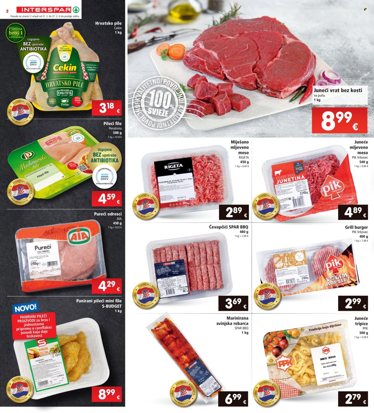 INTERSPAR katalog - 21.02.2024. - 27.02.2024. Stranica 2
