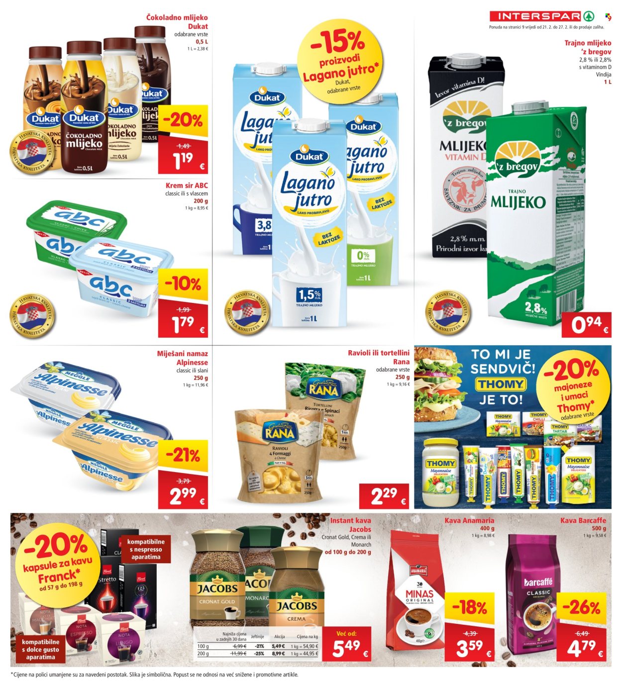 INTERSPAR katalog - 21.02.2024. - 27.02.2024. Stranica 9