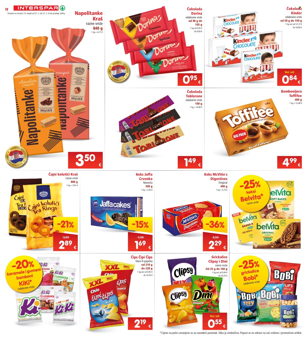 INTERSPAR katalog - 21.02.2024. - 27.02.2024. Stranica 12