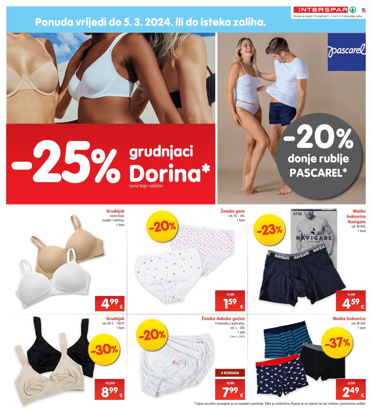 INTERSPAR katalog - 21.02.2024. - 27.02.2024. Stranica 19
