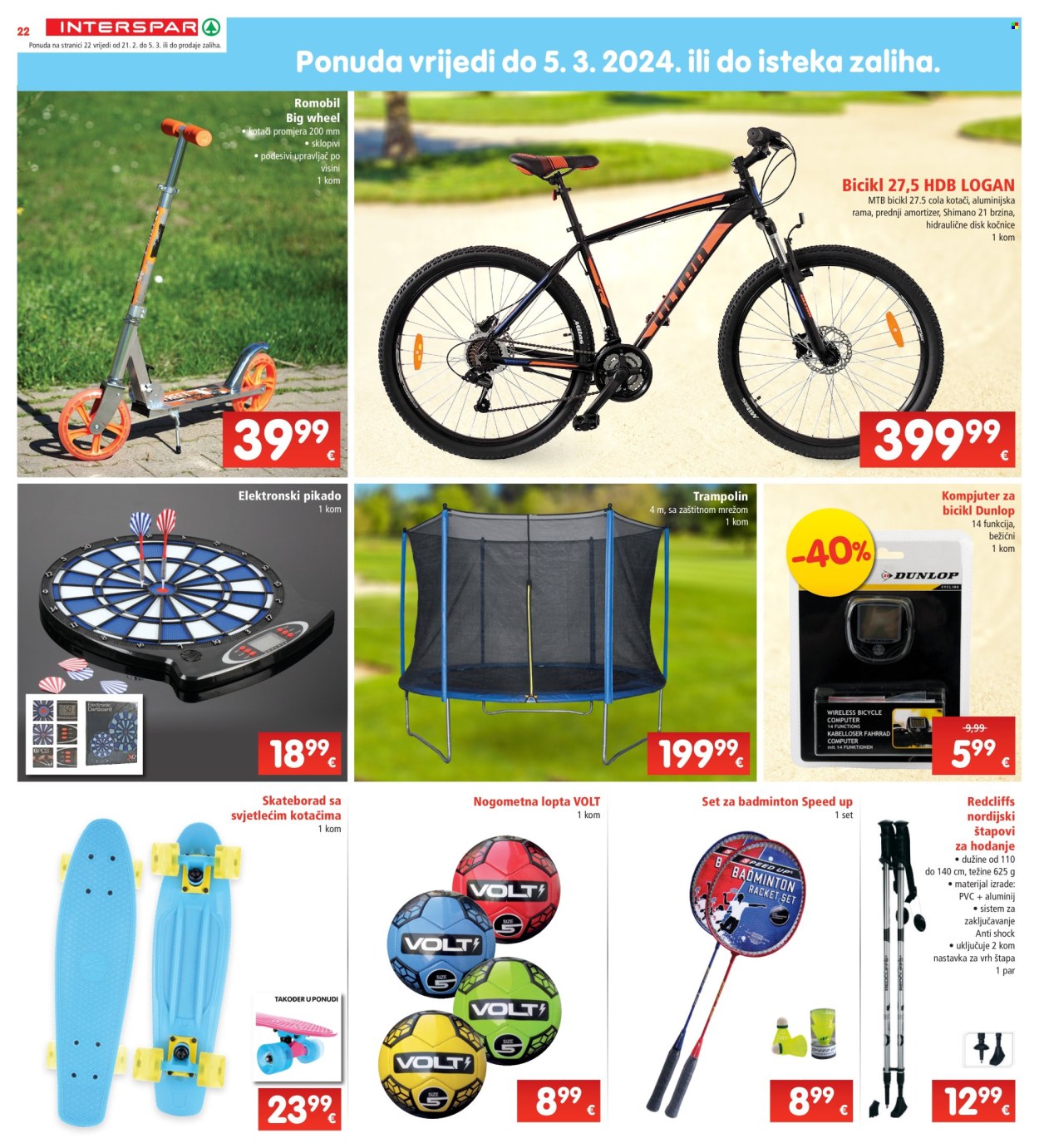 INTERSPAR katalog - 21.02.2024. - 27.02.2024. Stranica 22