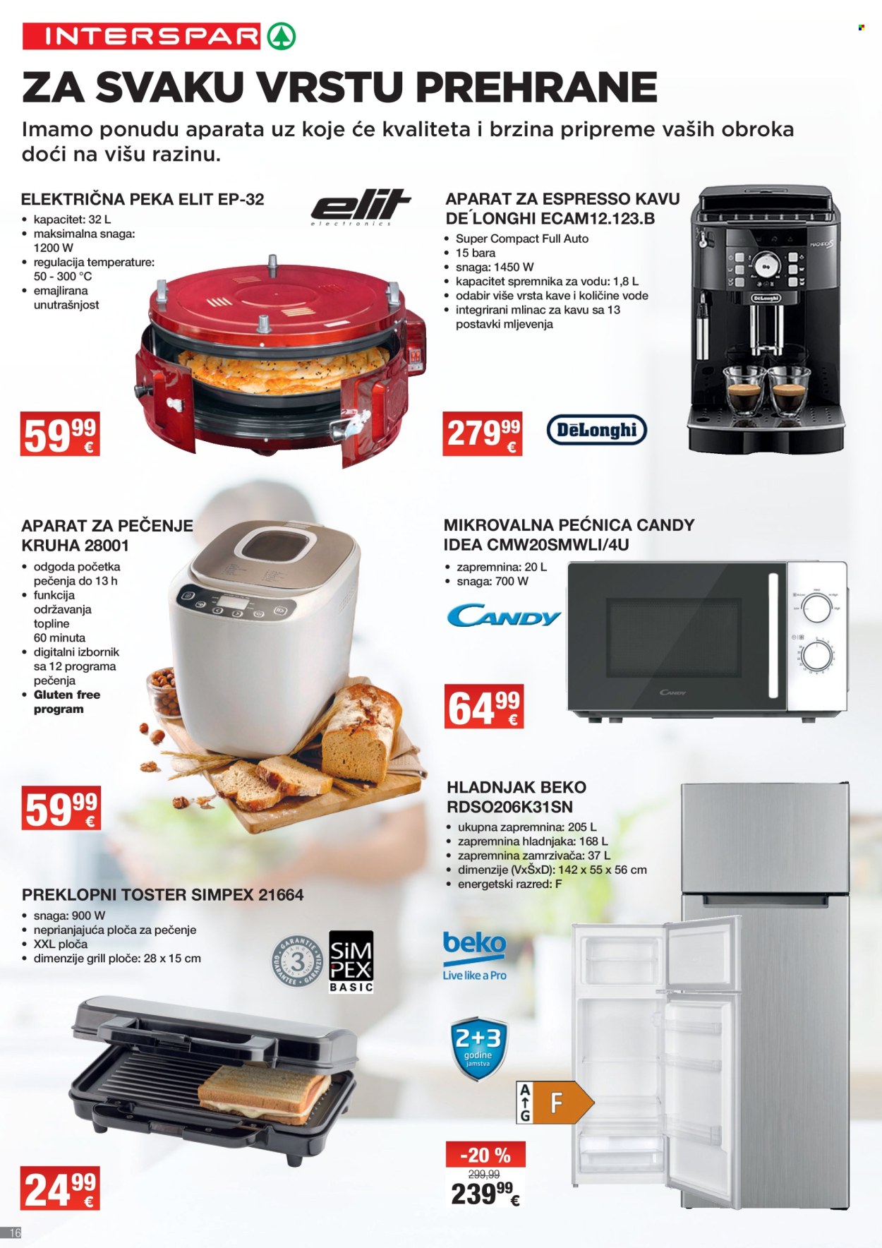 INTERSPAR katalog - 21.02.2024. - 19.03.2024. Stranica 16