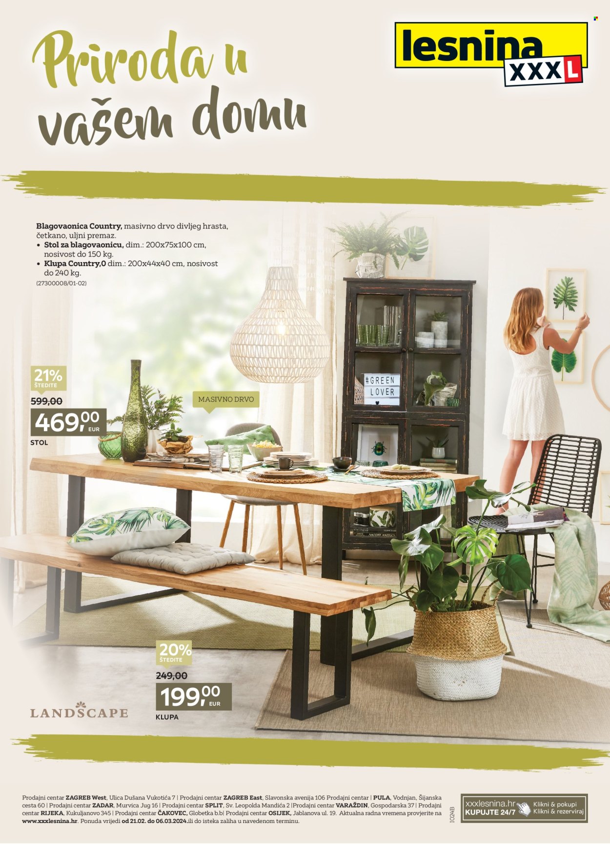 Lesnina katalog - 21.02.2024. - 06.03.2024. Stranica 1