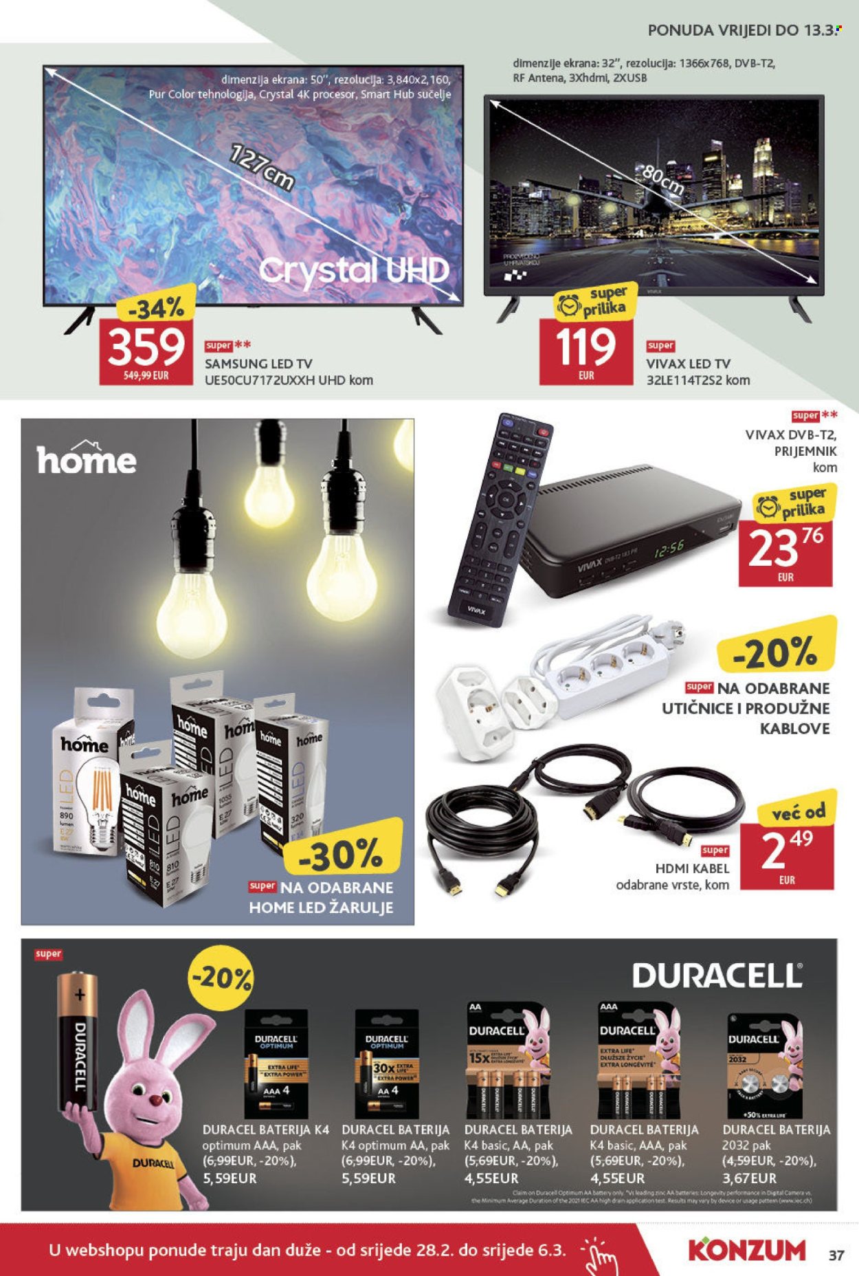 Konzum katalog - 29.02.2024. - 06.03.2024. Stranica 37