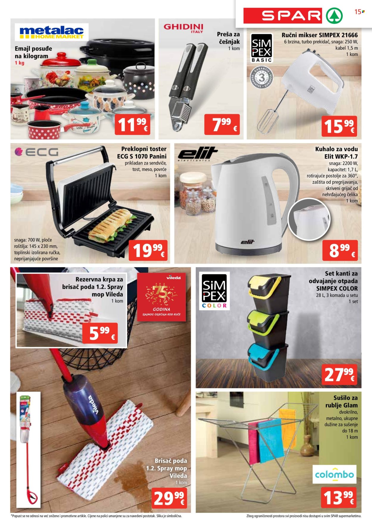 SPAR katalog - 28.02.2024. - 05.03.2024. Stranica 15