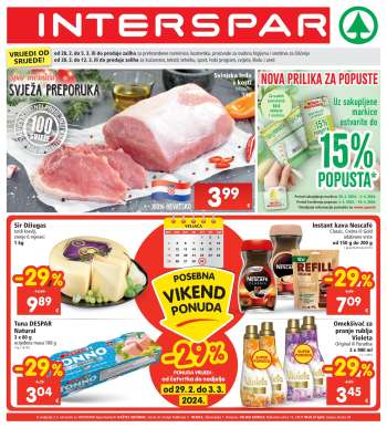 INTERSPAR katalog - 28.02.2024. - 05.03.2024.