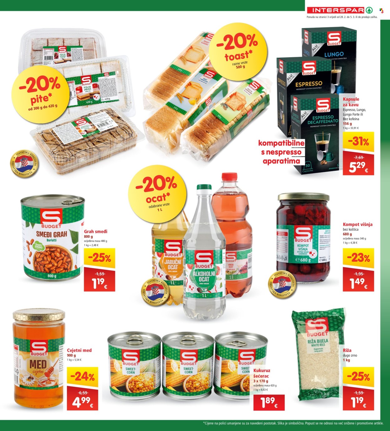 INTERSPAR katalog - 28.02.2024. - 05.03.2024. Stranica 3