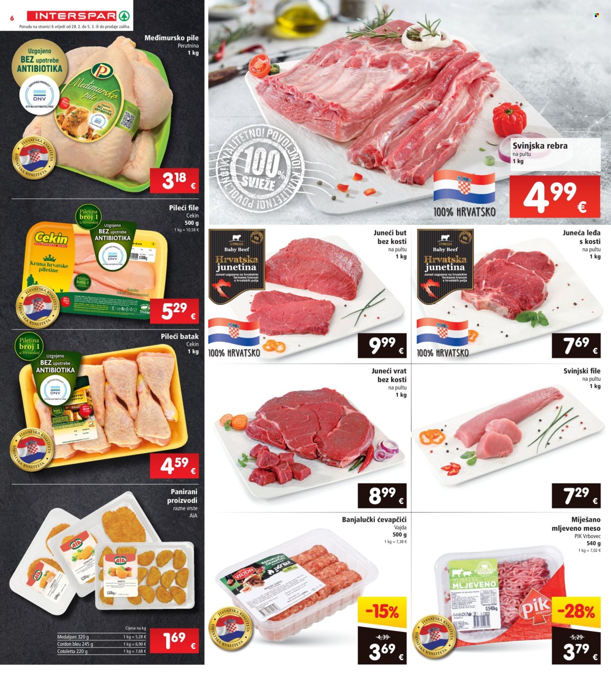 INTERSPAR katalog - 28.02.2024. - 05.03.2024. Stranica 6
