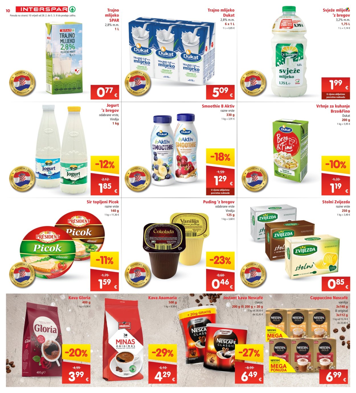 INTERSPAR katalog - 28.02.2024. - 05.03.2024. Stranica 10