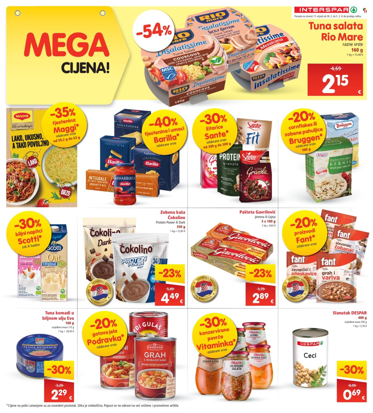 INTERSPAR katalog - 28.02.2024. - 05.03.2024. Stranica 11