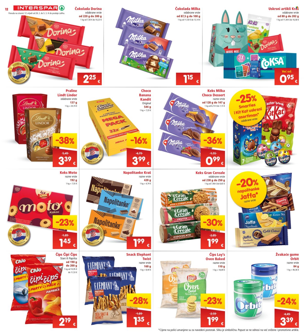 INTERSPAR katalog - 28.02.2024. - 05.03.2024. Stranica 12