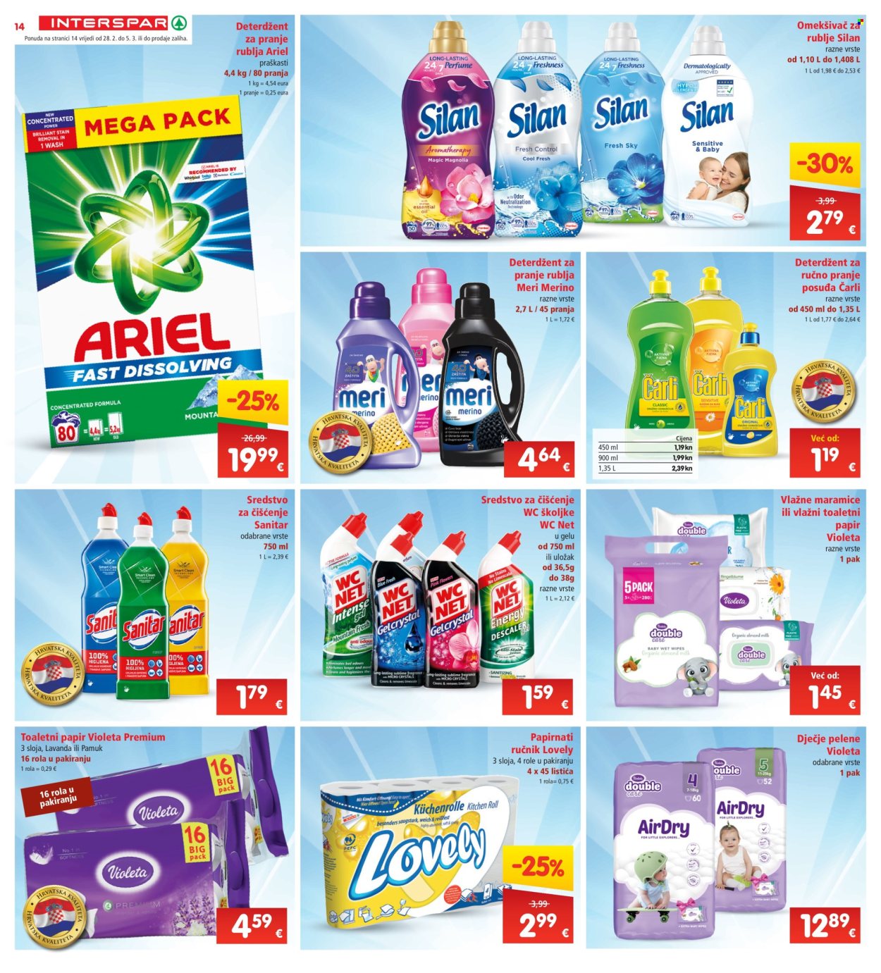 INTERSPAR katalog - 28.02.2024. - 05.03.2024. Stranica 14