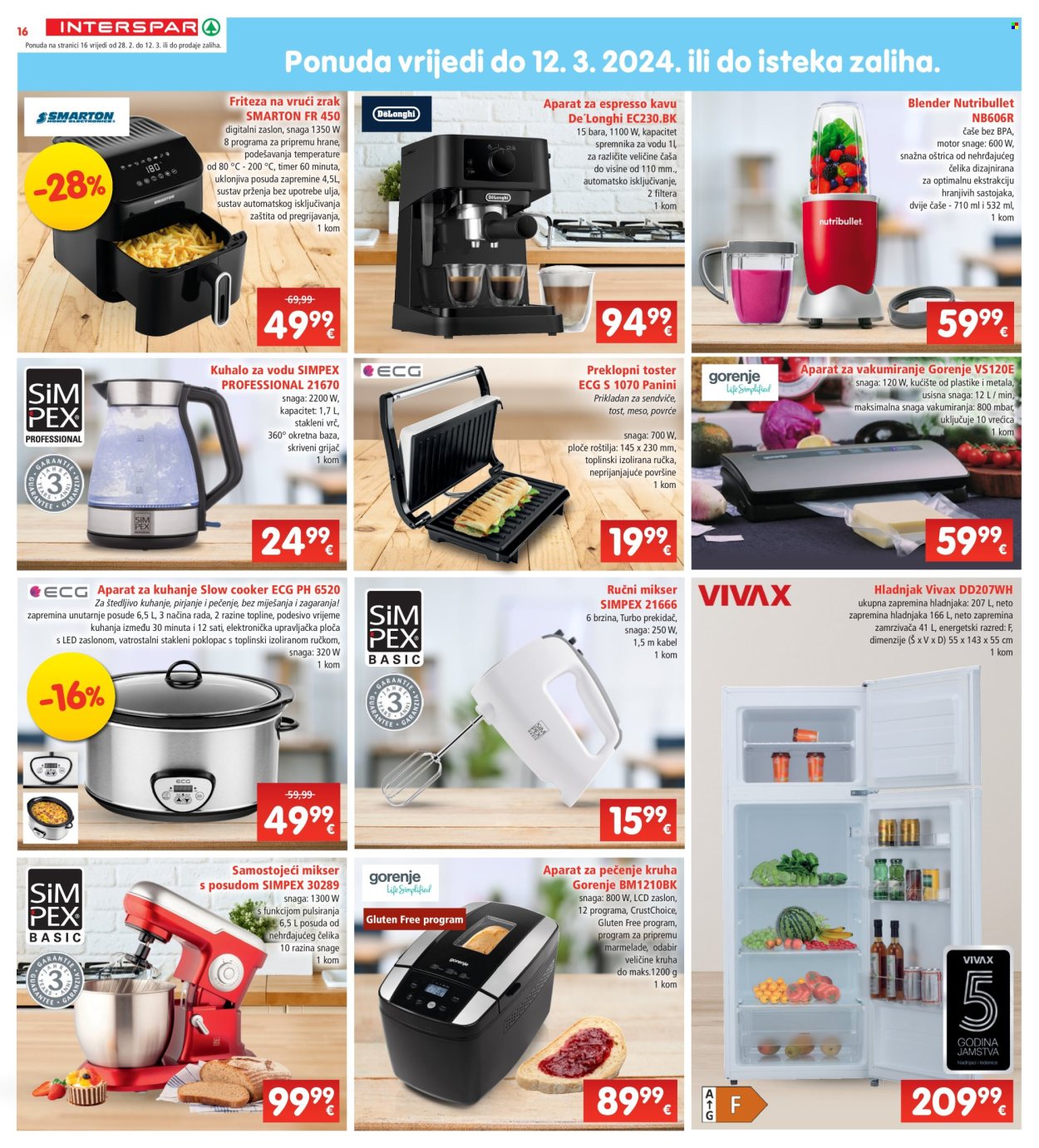 INTERSPAR katalog - 28.02.2024. - 05.03.2024. Stranica 16