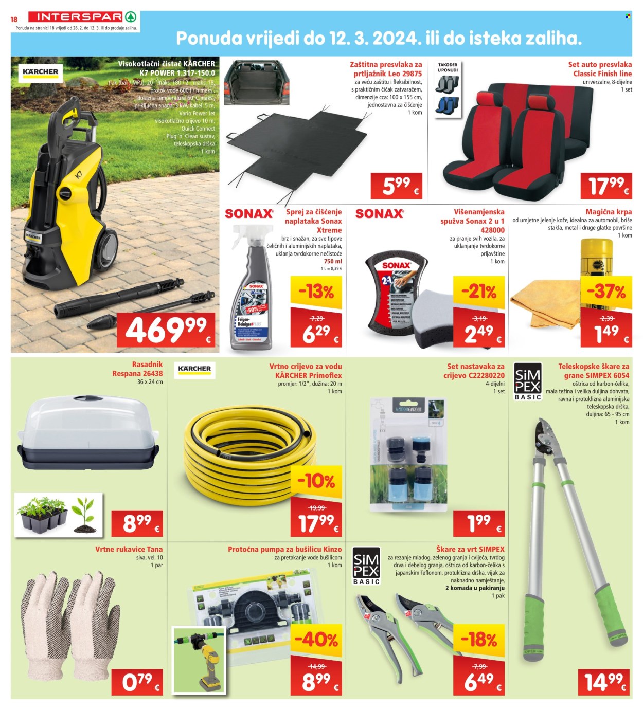 INTERSPAR katalog - 28.02.2024. - 05.03.2024. Stranica 18