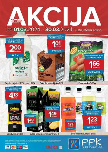 PPK Bjelovar katalog - 01.03.2024. - 30.03.2024.