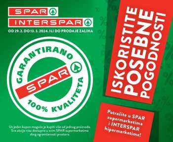 INTERSPAR katalog - 29.02.2024. - 13.03.2024.