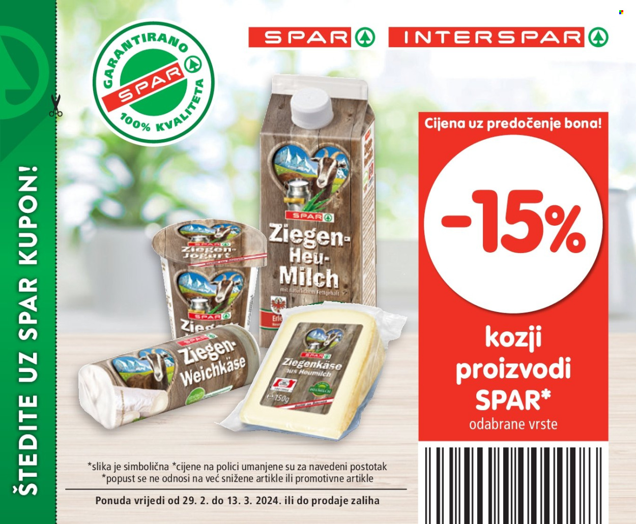 INTERSPAR katalog - 29.02.2024. - 13.03.2024. Stranica 9