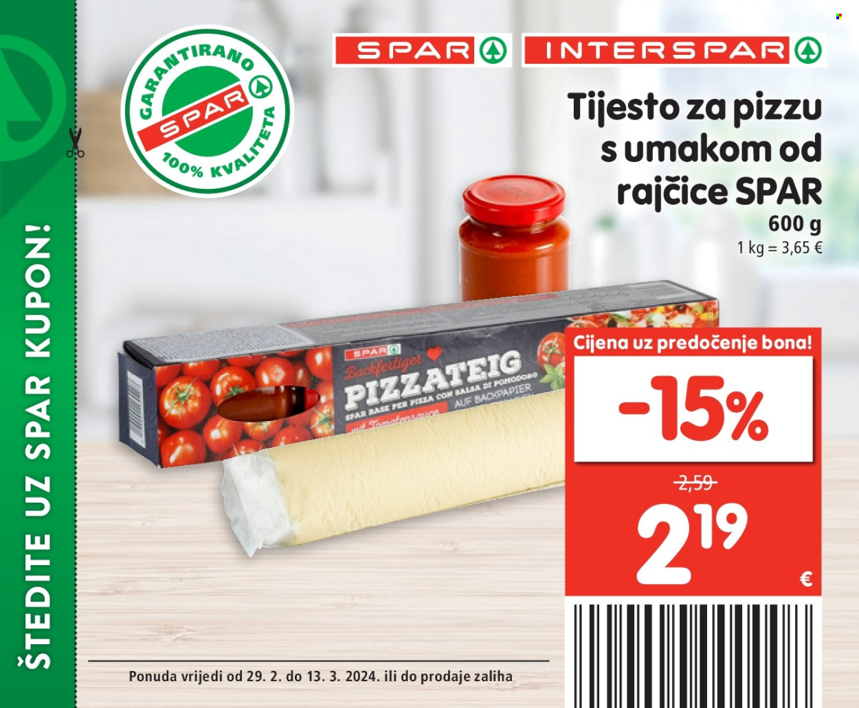INTERSPAR katalog - 29.02.2024. - 13.03.2024. Stranica 13