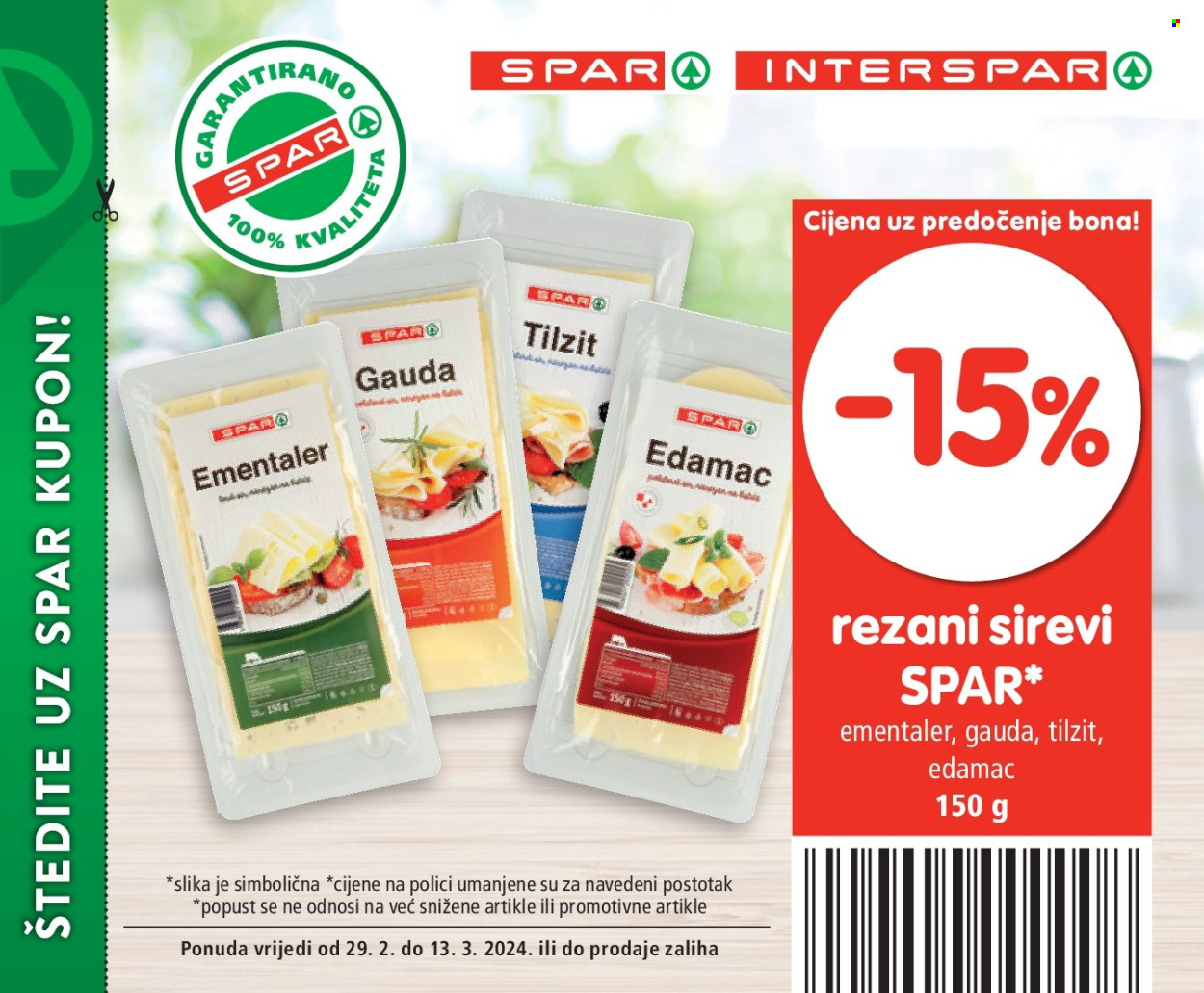 INTERSPAR katalog - 29.02.2024. - 13.03.2024. Stranica 19