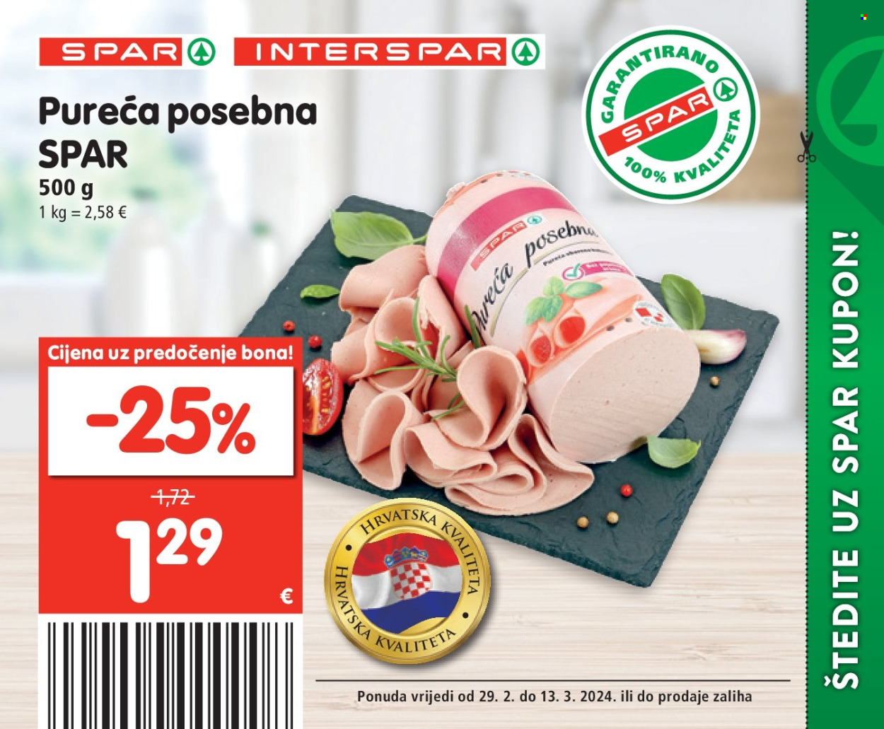 INTERSPAR katalog - 29.02.2024. - 13.03.2024. Stranica 22