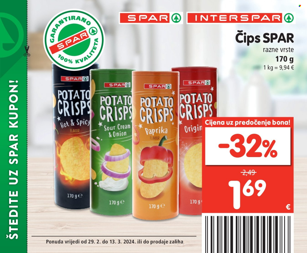 INTERSPAR katalog - 29.02.2024. - 13.03.2024. Stranica 39