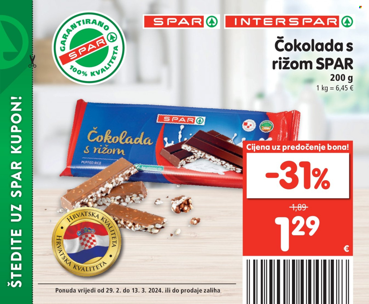 INTERSPAR katalog - 29.02.2024. - 13.03.2024. Stranica 47
