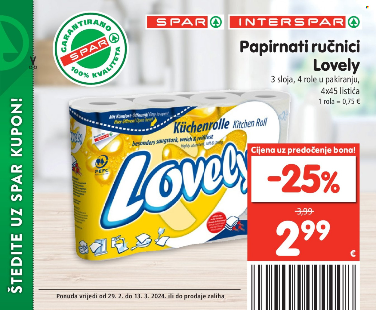 INTERSPAR katalog - 29.02.2024. - 13.03.2024. Stranica 63