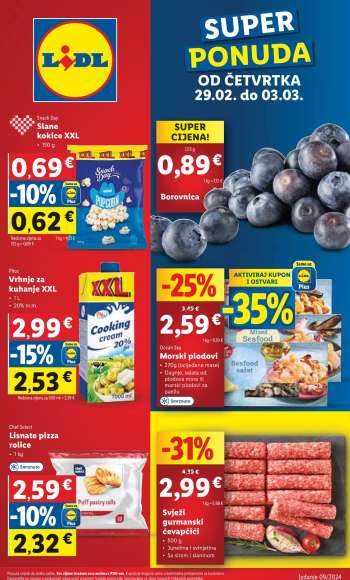 Lidl katalog - 29.02.2024. - 03.03.2024.